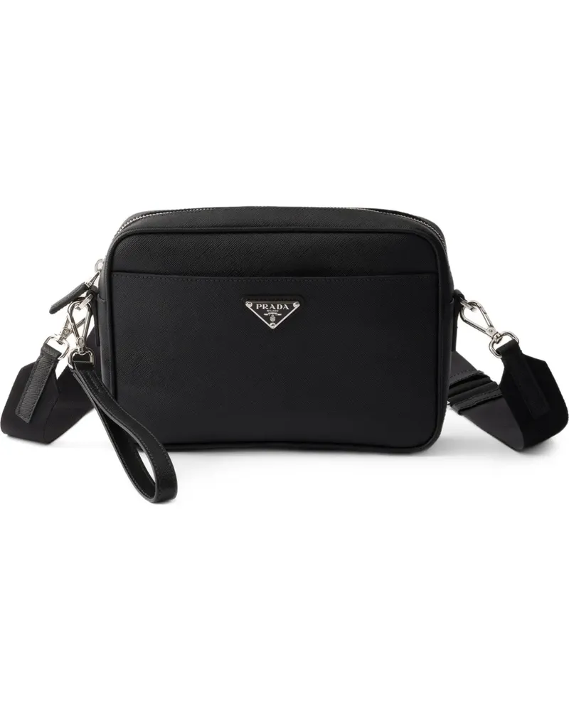 Prada Saffiano leather shoulder bag - Schwarz Schwarz