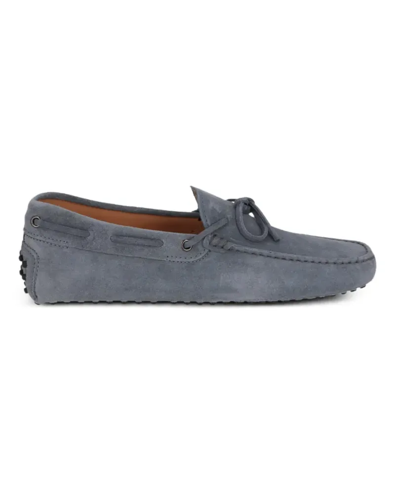 TOD'S bow-detail boat shoes - Blau Blau