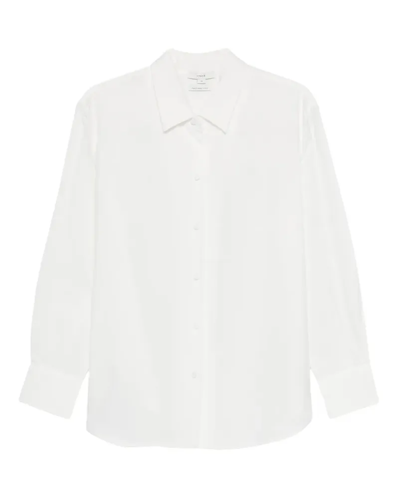 Vince collared button-fastening shirt - Weiß Weiß