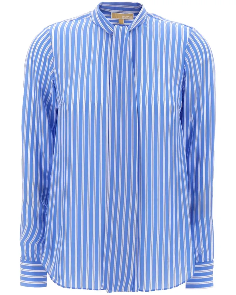 Michael Kors Gestreifte Bluse - Blau Blau
