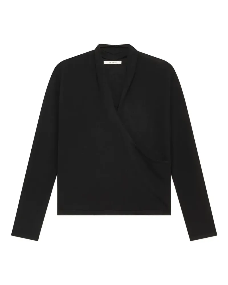 Maliparmi Pullover mit V-Ausschnitt - Schwarz Schwarz
