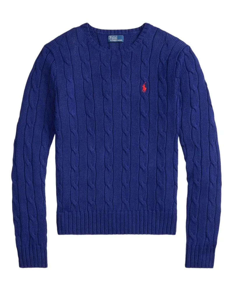 Ralph Lauren Pullover mit Zopfmuster - Blau Blau