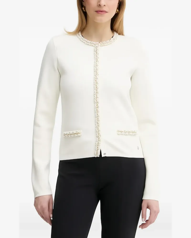 Guess pearl-embellished knitwear - Weiß Weiß