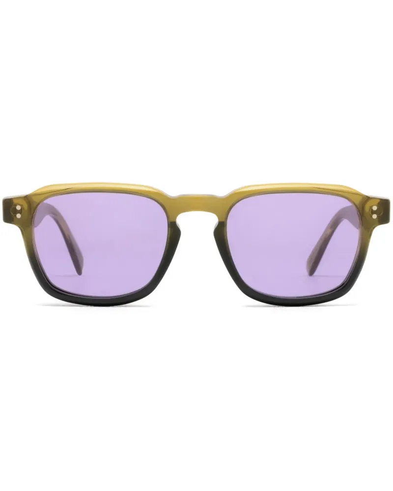 RETROSUPERFUTURE Sonnenbrille mit geometrischem Gestell - Grün Grün