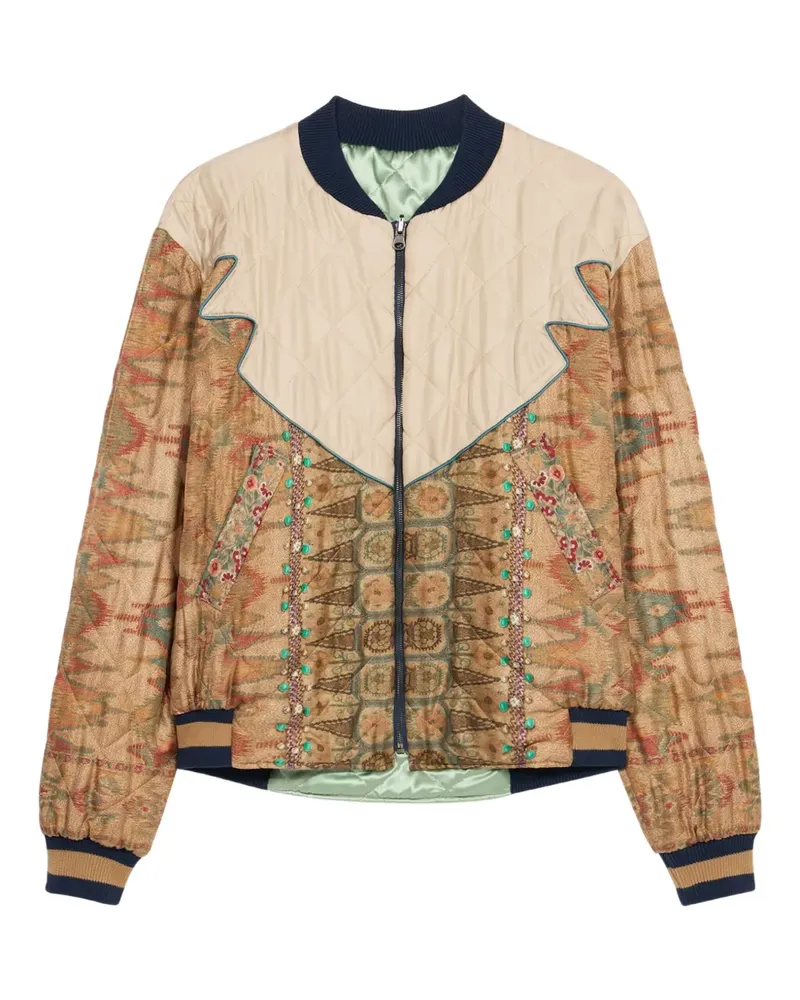 Pierre-Louis Mascia Gesteppte Mascia Adana Bomberjacke - Nude Nude