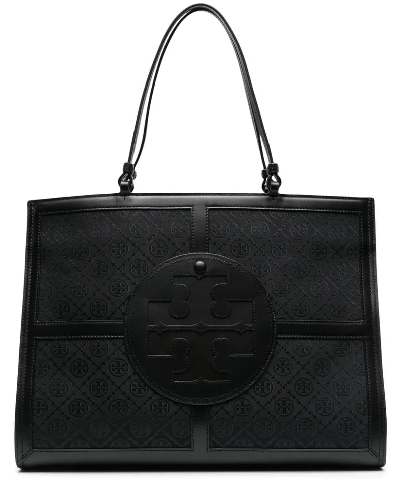 Tory Burch Ella Quadrant Shopper - Schwarz Schwarz