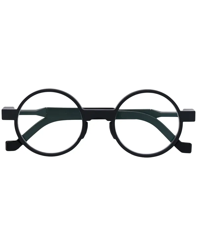 VAVA EYEWEAR Brille mit rundem Gestell - Schwarz Schwarz