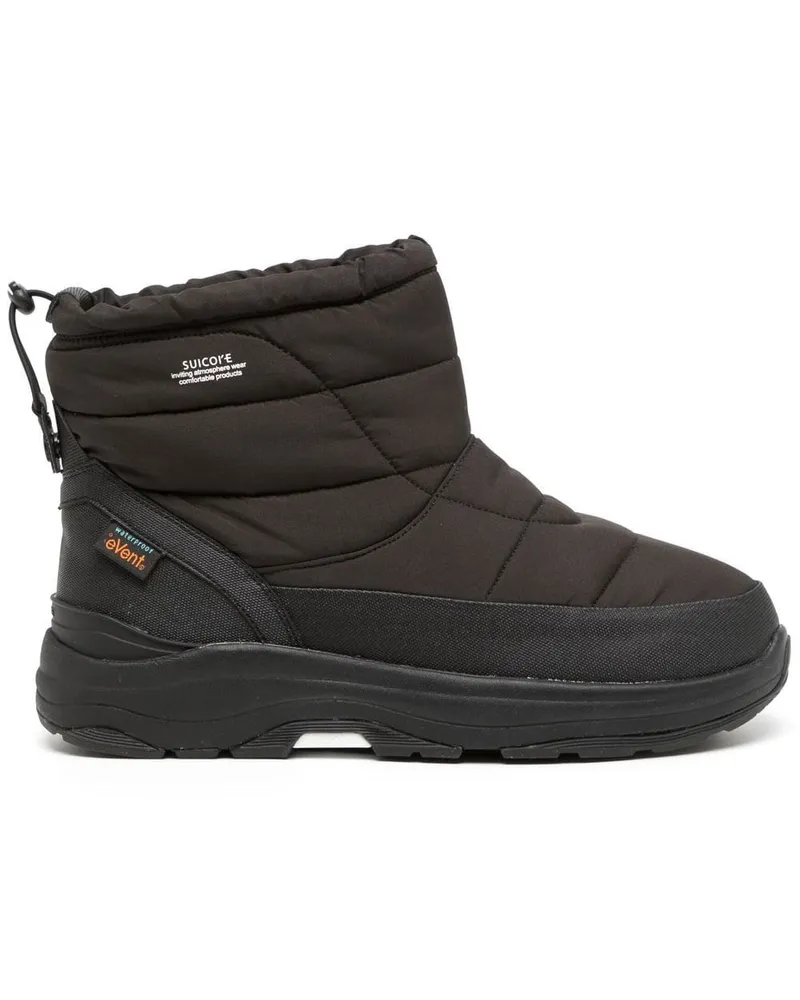 SUICOKE Gefütterte Bower Schneestiefel Schwarz