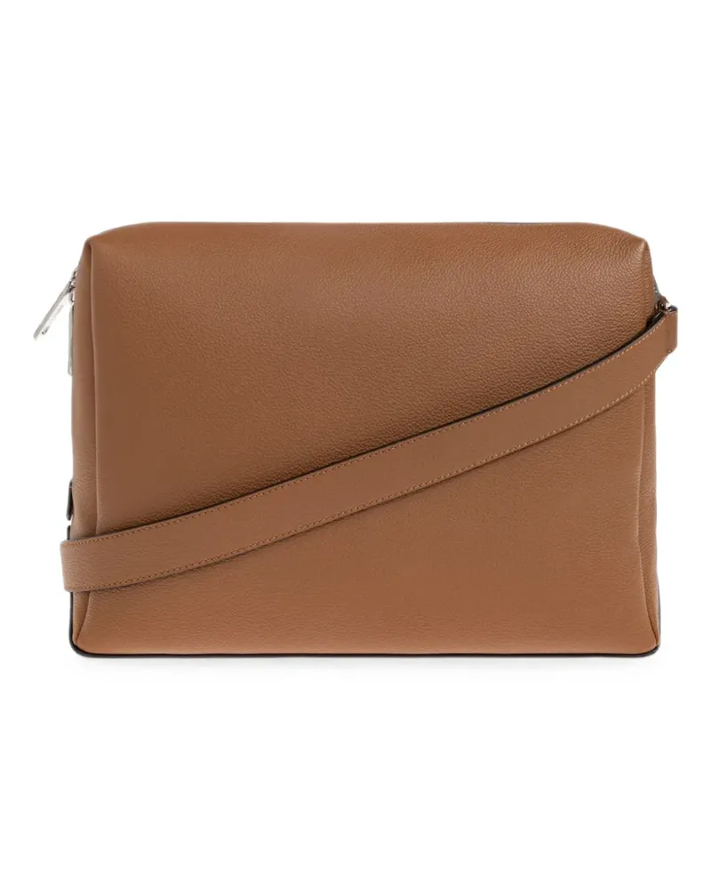 Fendi Große Lui Schultertasche aus Leder - Braun Braun