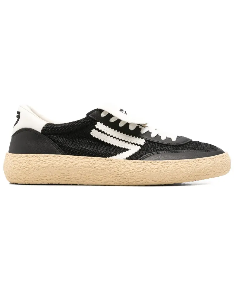 Puraai Sneakers mit Logo-Stickerei - Schwarz Schwarz