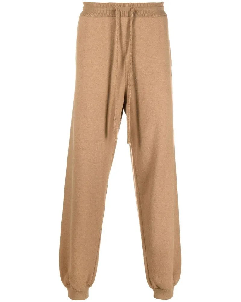 OFF-WHITE Jogginghose mit Logo-Stickerei - Nude Nude