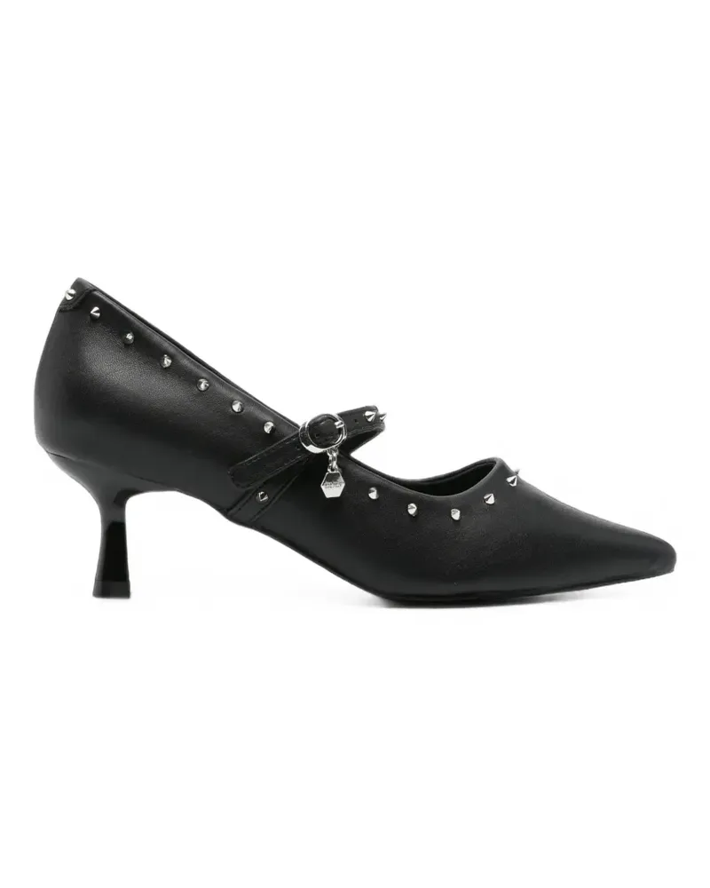Cult Rebel stud-embellished pointed-toe pumps - Schwarz Schwarz