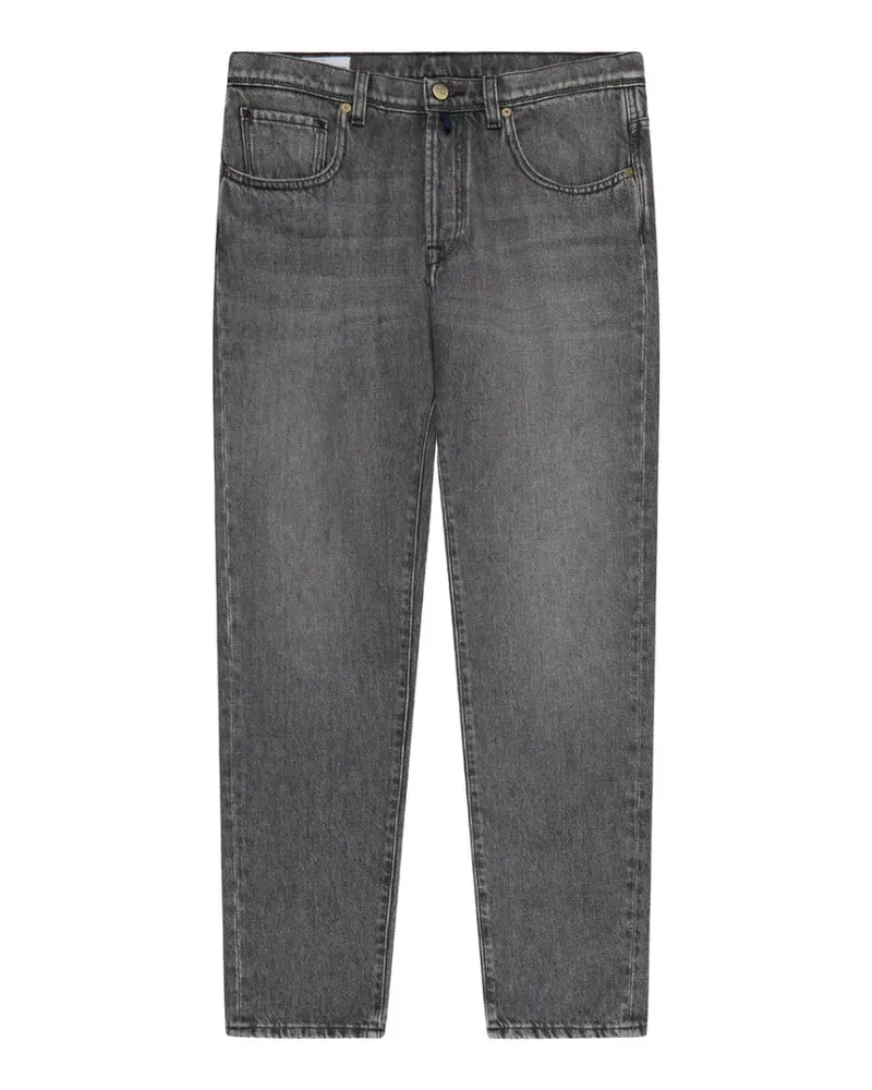 Slowear five-pocket tapered trousers - Grau Grau