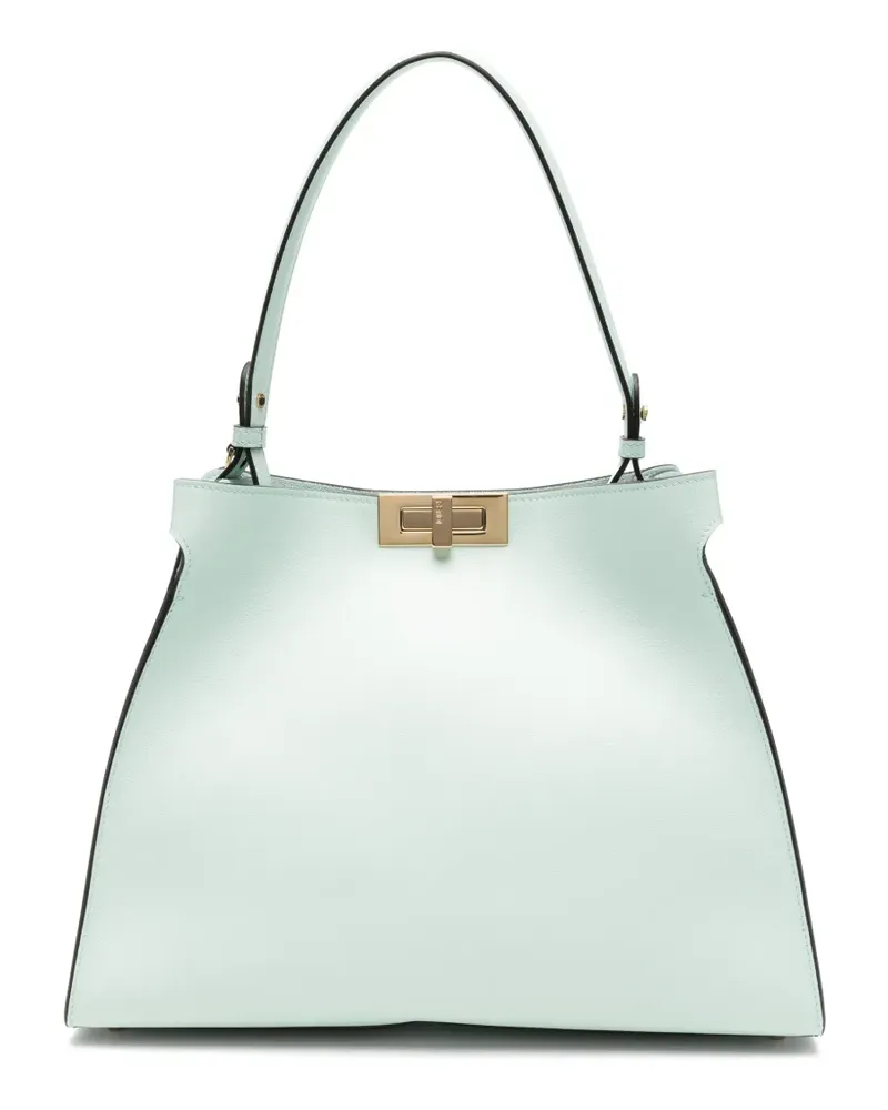 Fendi Mittelgroße Way Tasche - Grün Grün