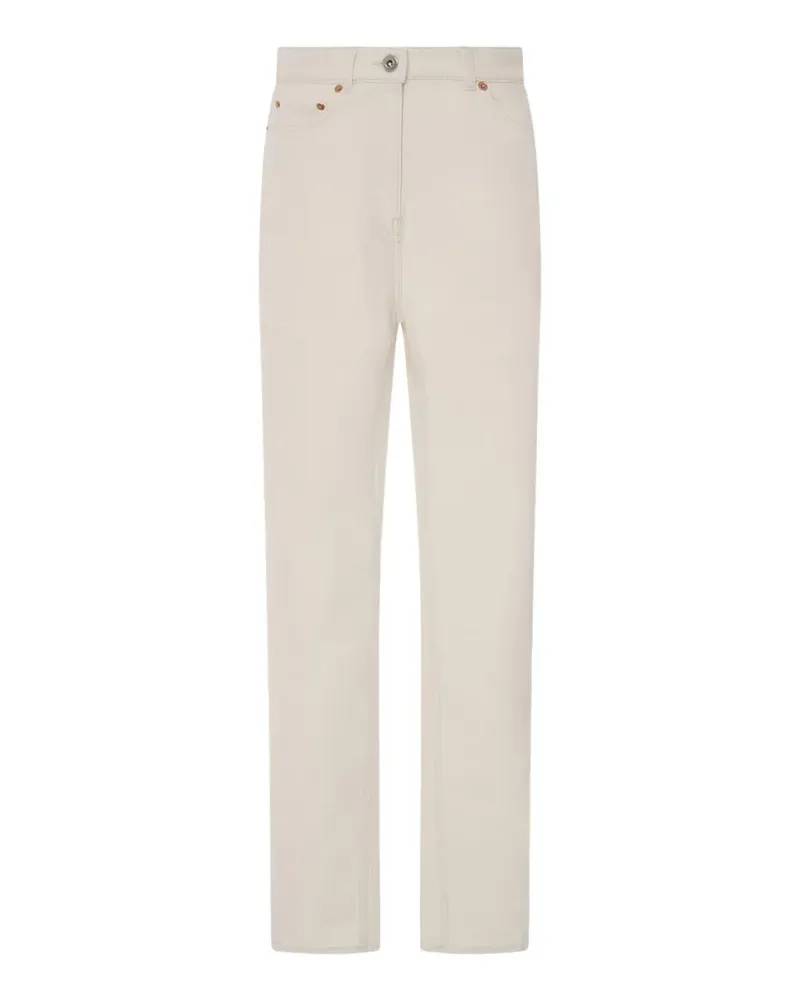 Another Tomorrow slim-fit jeans - Nude Nude