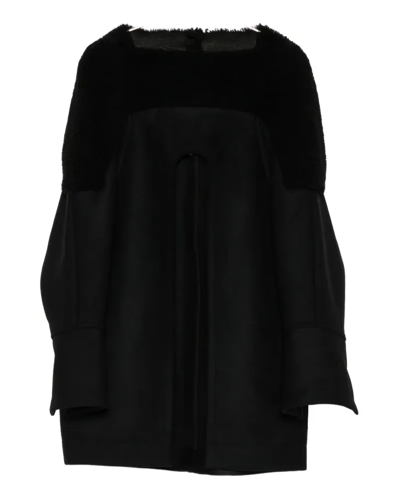 Rick Owens Girdered Jacke - Schwarz Schwarz