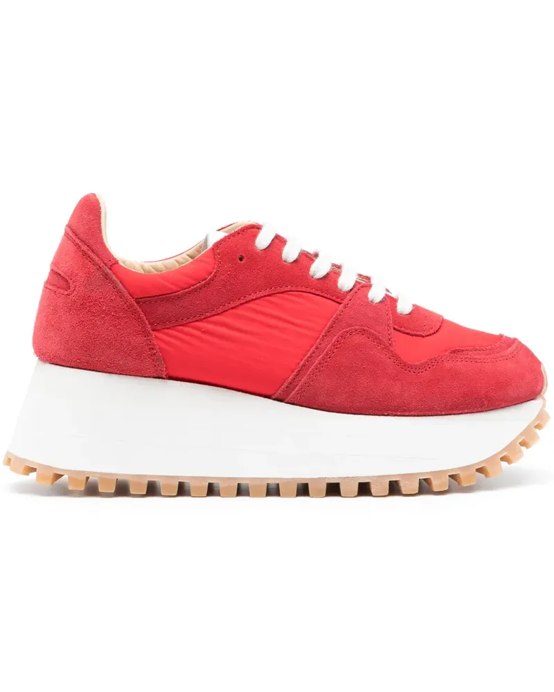 Comme des Garçons Marathon Platformer Sneakers - Rot Rot