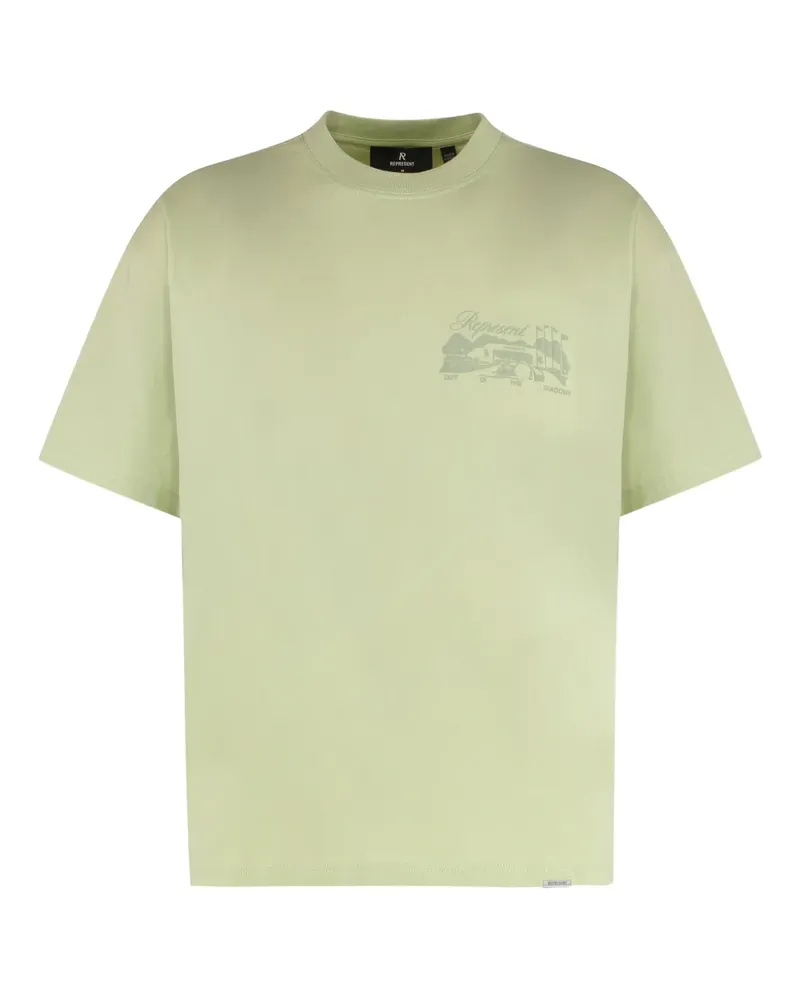 REPRESENT T-Shirt mit grafischem Print - Grün Grün