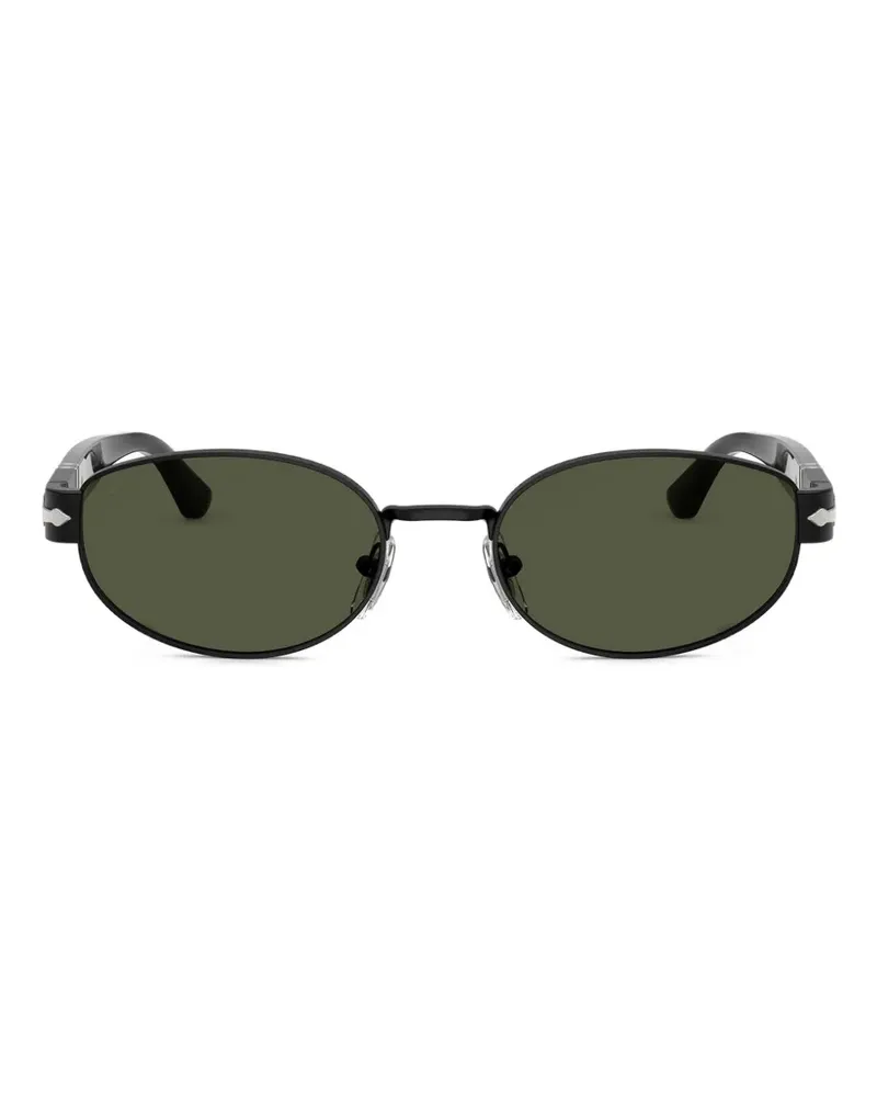 Persol oval-frame sunglasses - Schwarz Schwarz