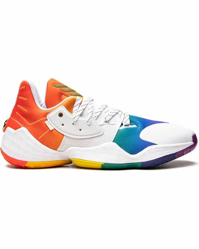 adidas Harden Vol. 4 Pride Sneakers - Weiß Weiß