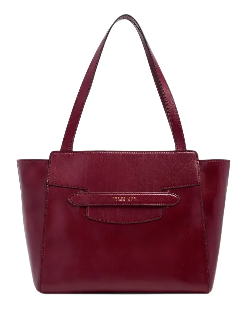 The Bridge Handtasche aus Leder - Rot Rot