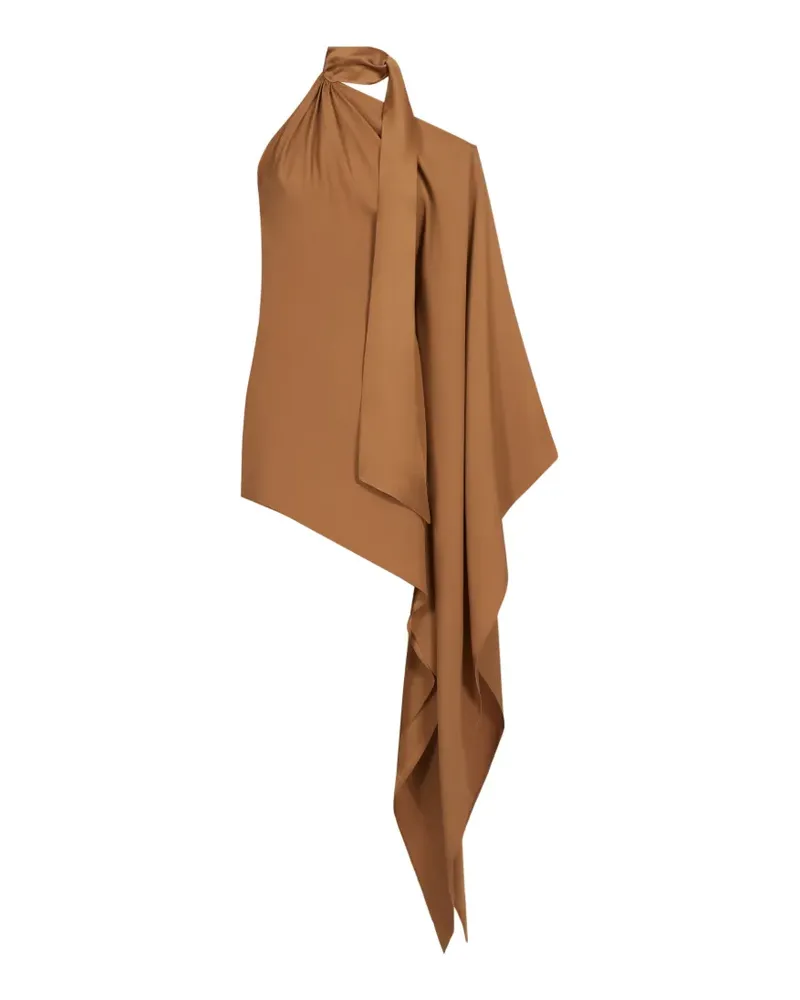 Taller Marmo Atlas asymmetric mini dress - Braun Braun