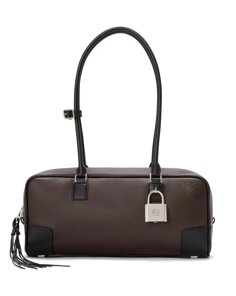 Loewe Amazona 31 padlock tassel luggage - Braun Braun