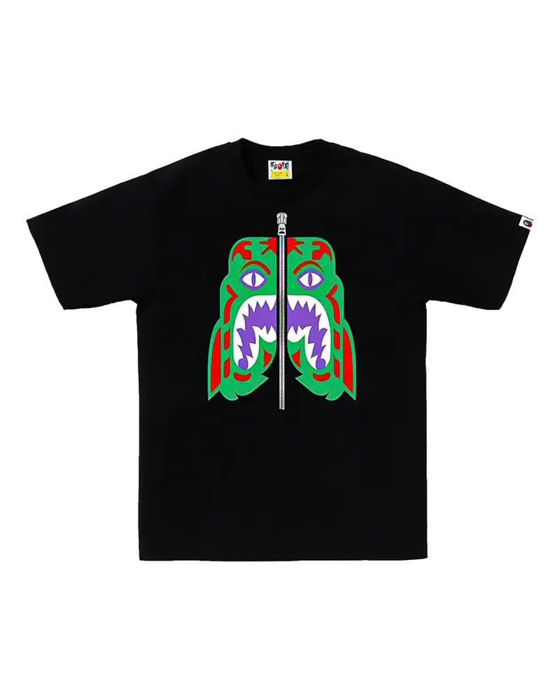 BAPE Color Camo Tiger T-Shirt - Schwarz Schwarz