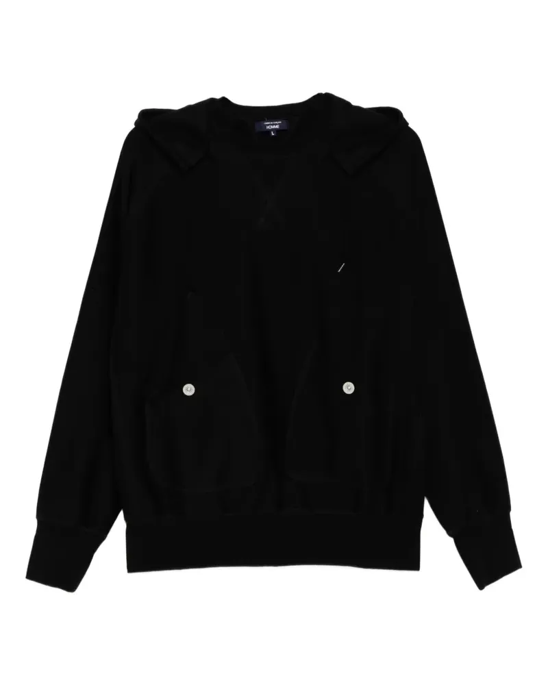 Comme des Garçons Klassischer Hoodie - Schwarz Schwarz