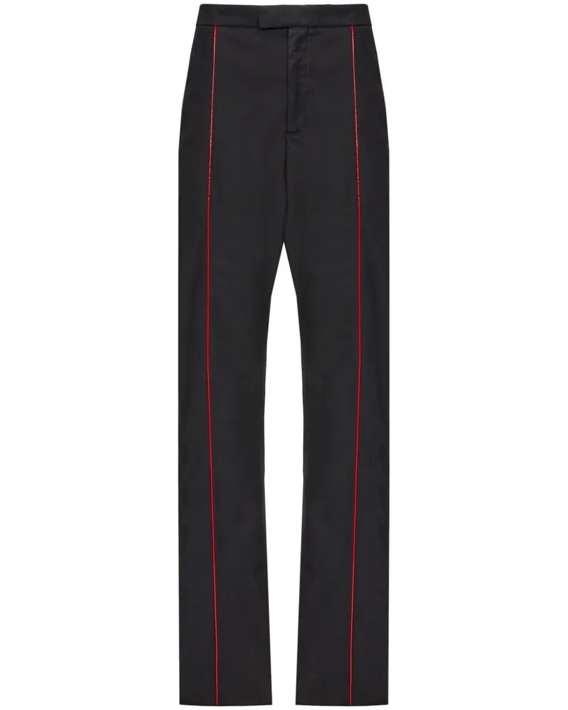 Ferragamo Jogginghose mit Kontrastdetails - Schwarz Schwarz