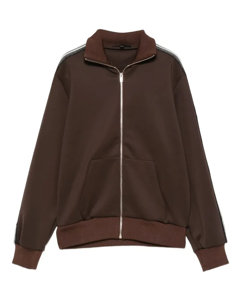 Maje Gestreiftes Sweatshirt - Braun Braun