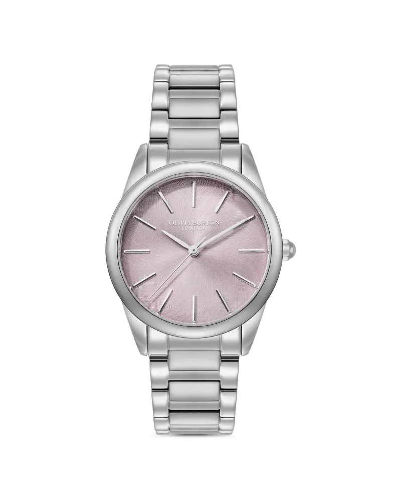 Olivia Burton Glowful round-face watch - Rosa Rosa