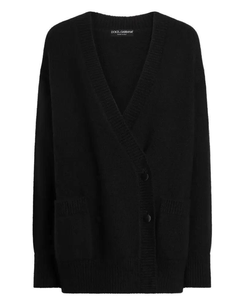Dolce & Gabbana Geknöpfter Cardigan - Schwarz Schwarz