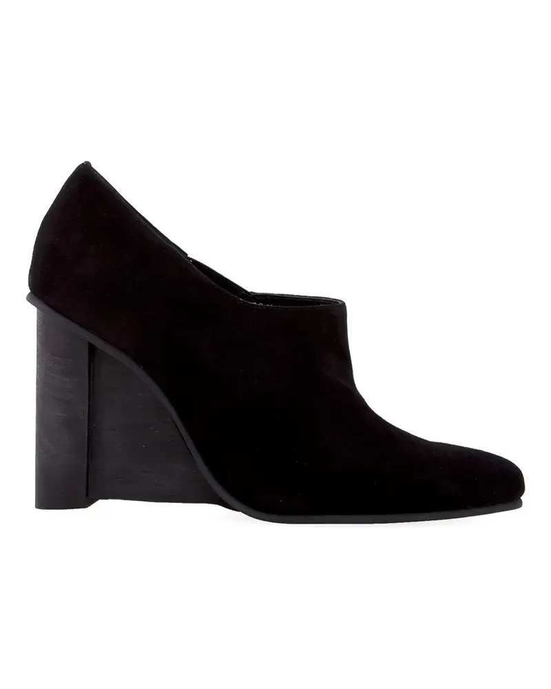 Sarah Chofakian Stiefeletten mit Wedge-Absatz - Schwarz Schwarz