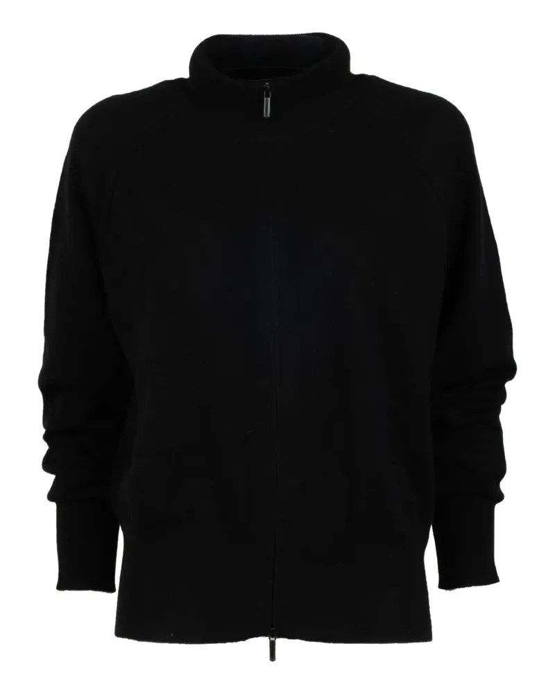 MARELLA zip-up cardigan - Schwarz Schwarz