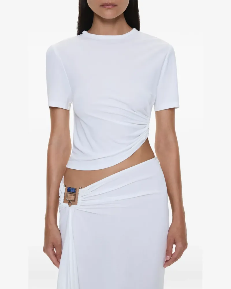 Christopher Esber Bezel Quartz T-shirt - Weiß Weiß