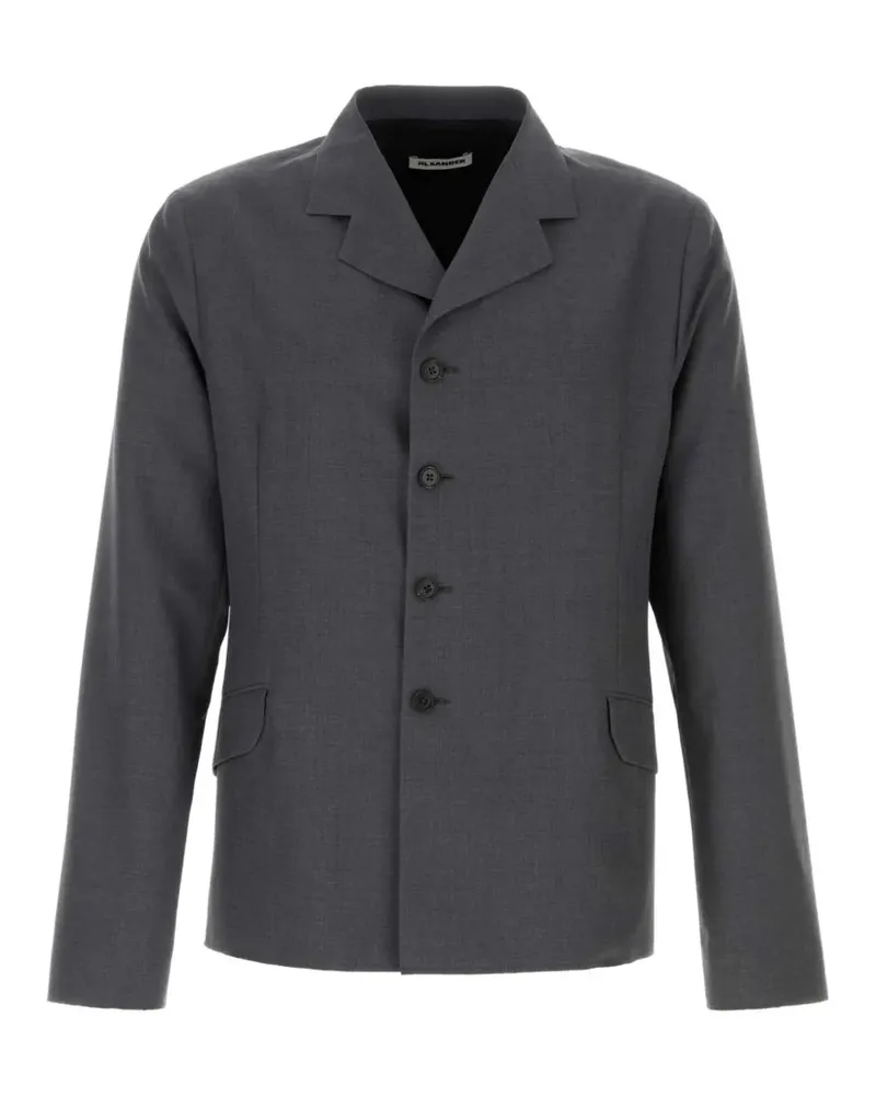 Jil Sander button-up blazer - Grau Grau