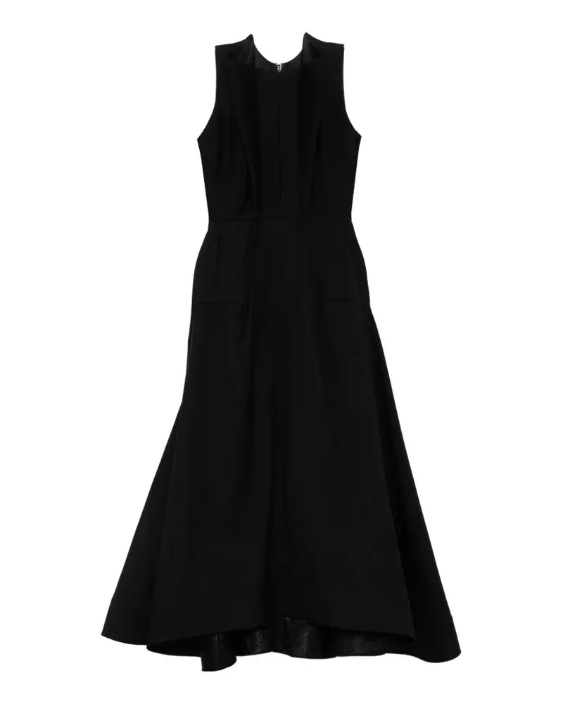 Maticevski Invigorate Midikleid - Schwarz Schwarz