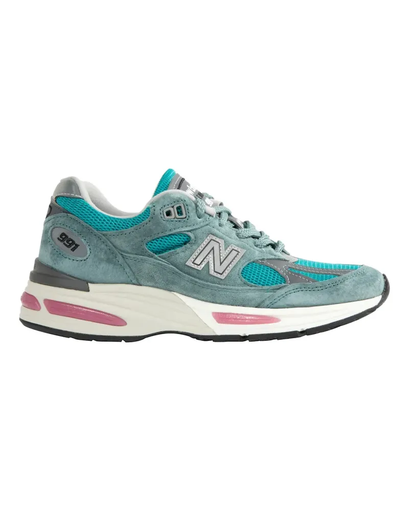 New Balance Sneakers mit Logo-Patch - Blau Blau