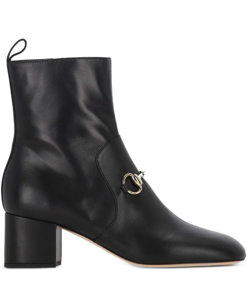 Gucci Horsebit Stiefeletten 55mm - Schwarz Schwarz