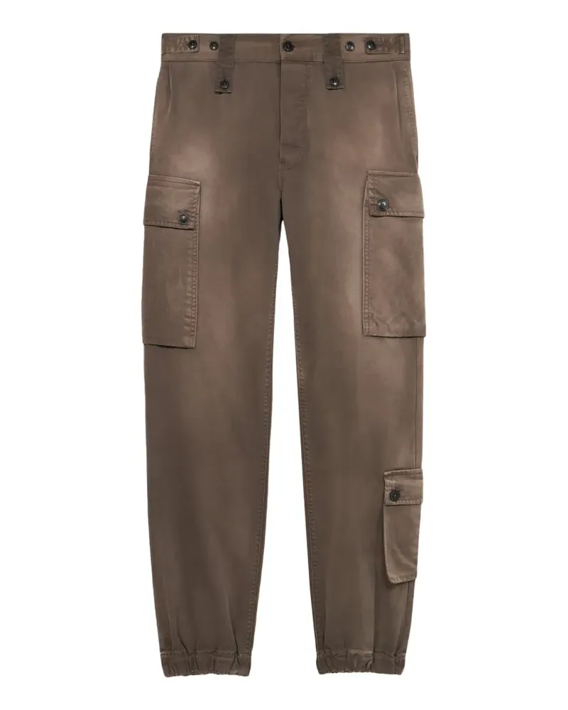 Fortela Jodit cargo-pocket trousers - Braun Braun