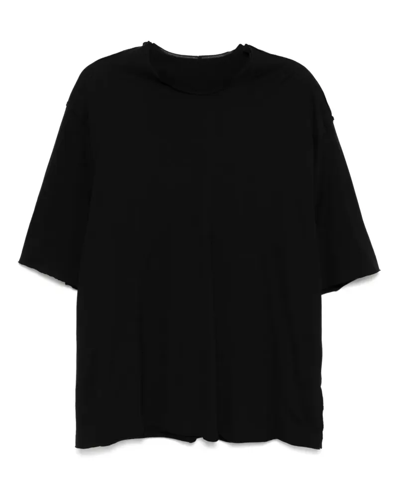 ATTACHMENT T-Shirt im Layering-Look - Schwarz Schwarz