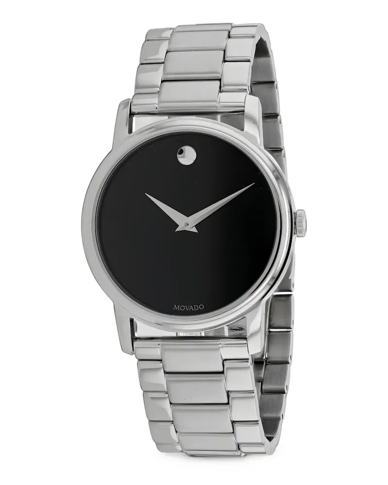 Movado Classic Armbanduhr 38mm - Schwarz Schwarz