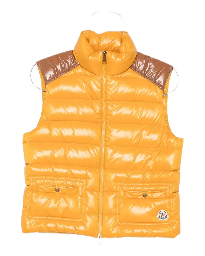 Moncler Frelon quilted gilet - Gelb Gelb