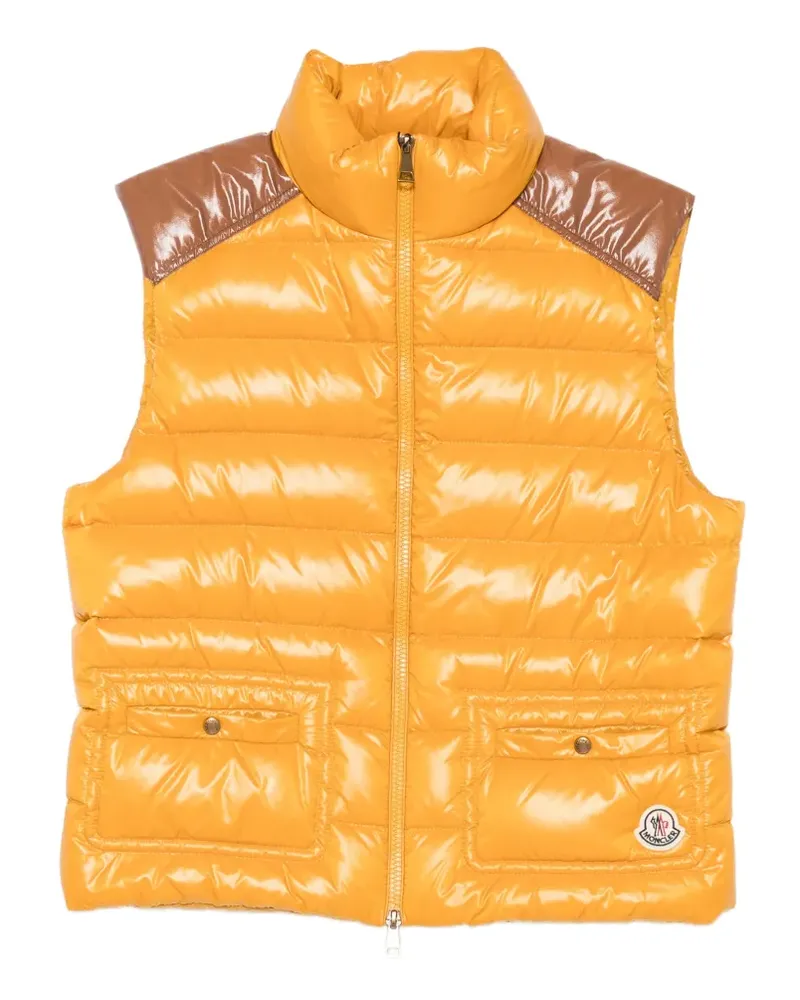 Moncler Frelon quilted gilet - Gelb Gelb
