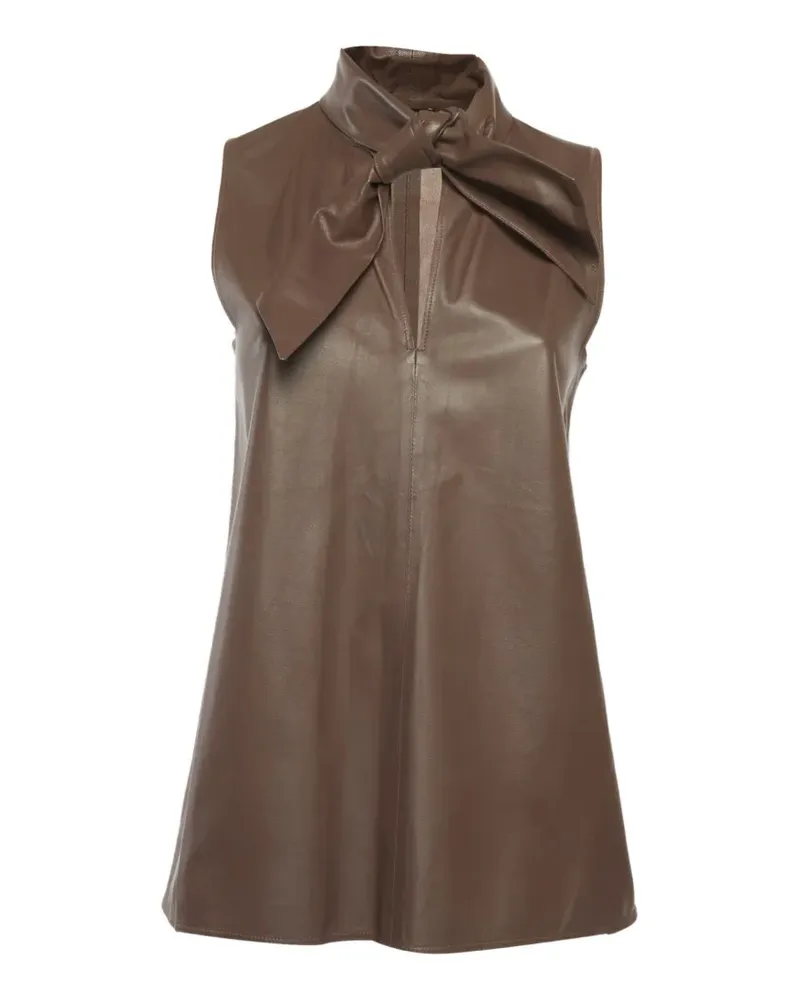 Joseph Elsmir tie-neck top - Braun Braun