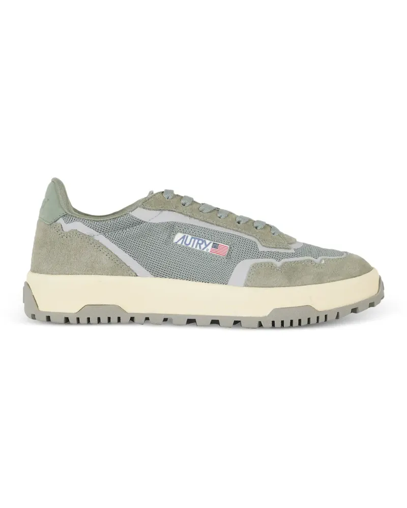 AUTRY Wildplace Sneakers mit Wildledereinsatz - Grün Grün