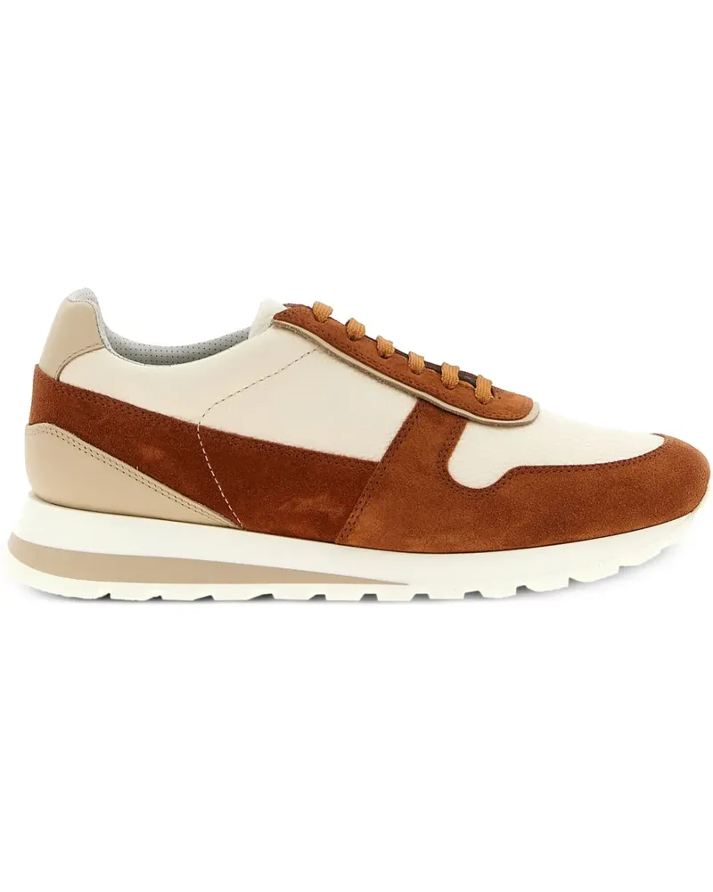 Brunello Cucinelli Sneakers aus Wildleder - Nude Nude