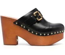 Jeannette Mules 60mm - Schwarz