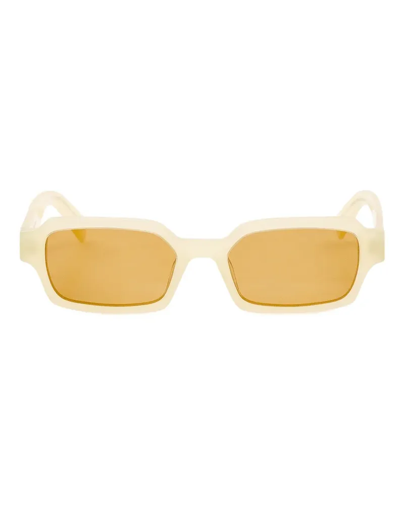 RETROSUPERFUTURE Carino Canarino rectangle-frame sunglasses - Gelb Gelb